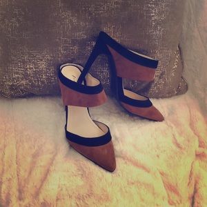 Black and Brown Heels